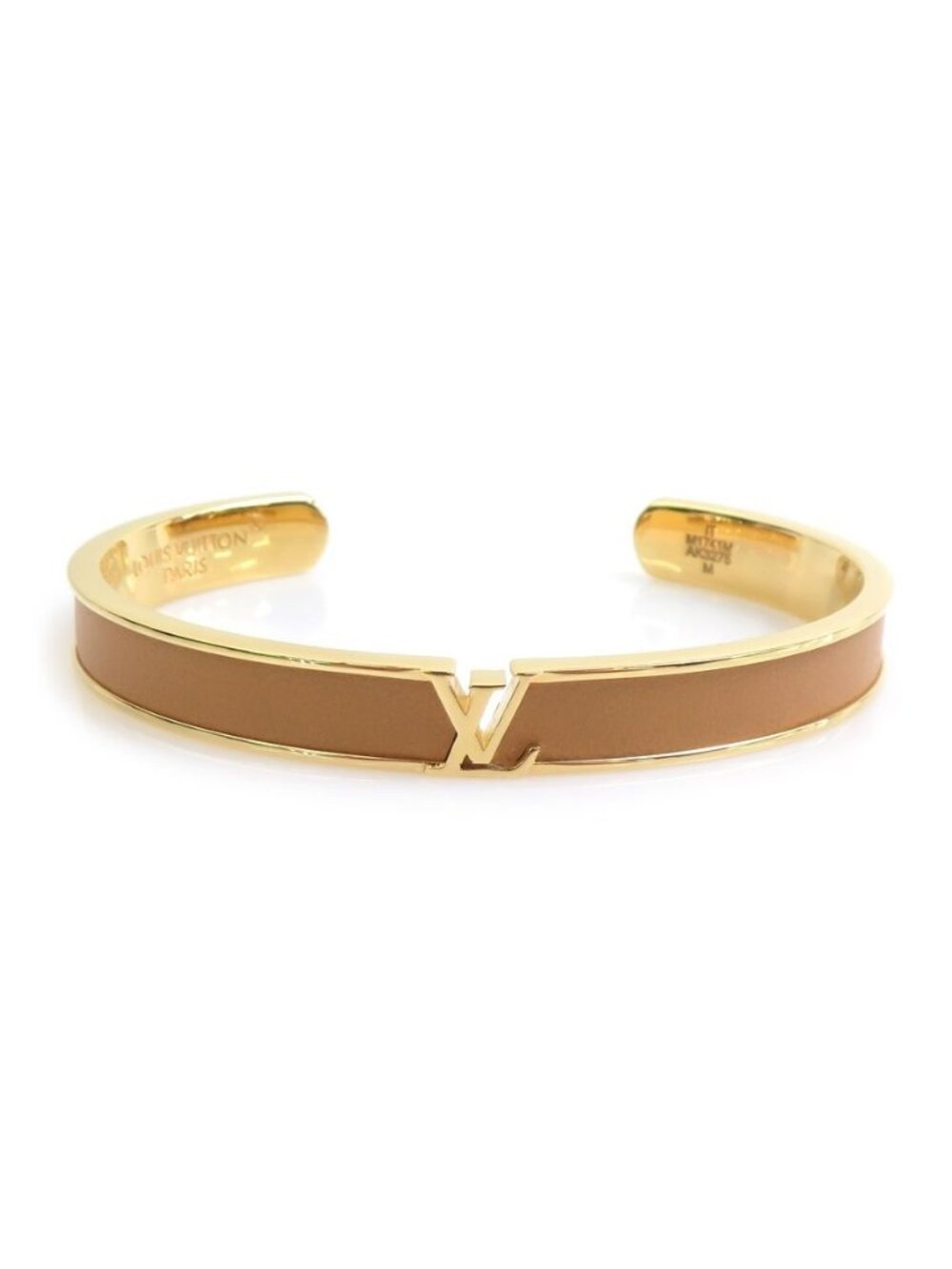 Louis Vuitton Bracelet Bangle LV Initial